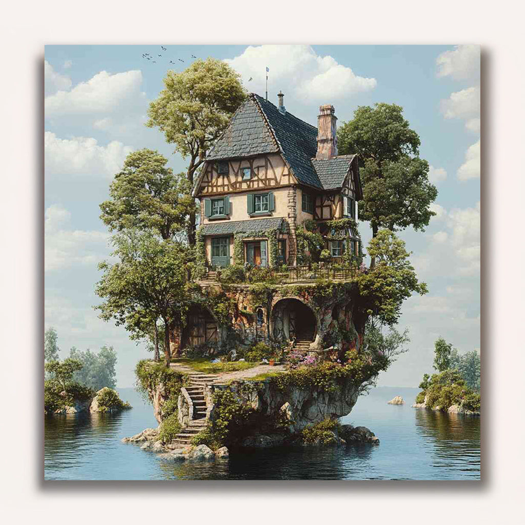 Paint by Numbers - Island of Dreams, house