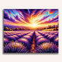 Lavender field - Paint by Numbers