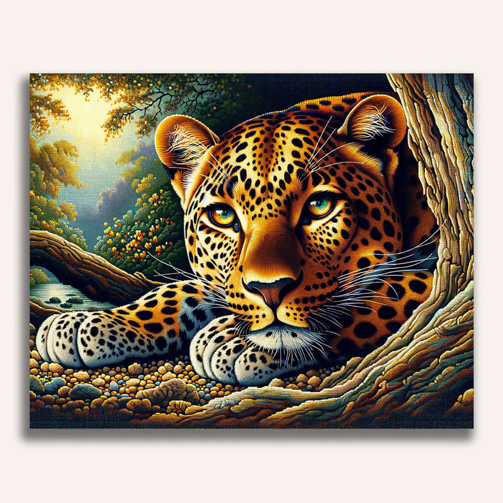 Leopard - Paint by Numbers