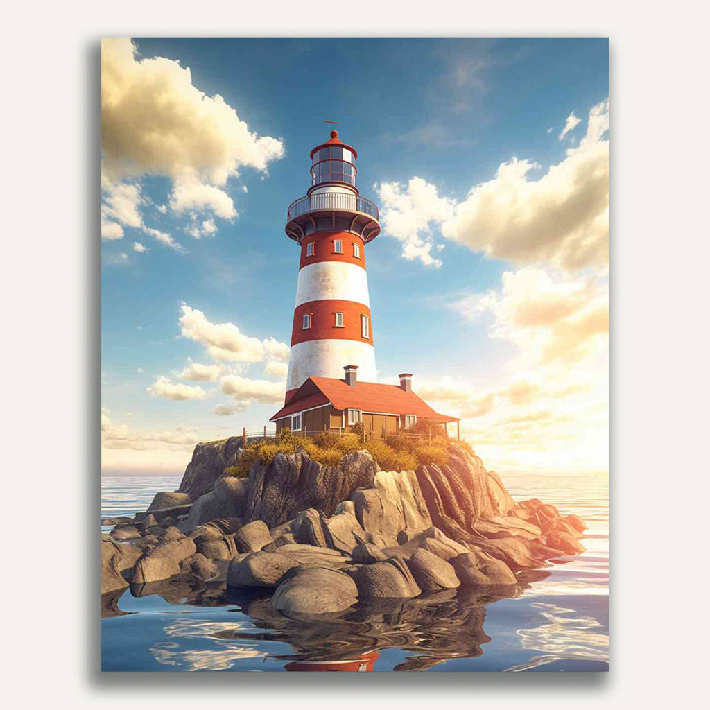 Paint by Numbers - Lighthouse of hope