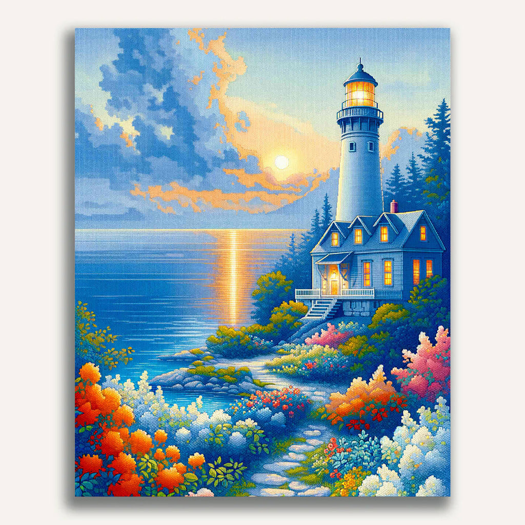 Lighthouse - Paint by Numbers
