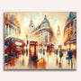 London, busy street - Paint by Numbers