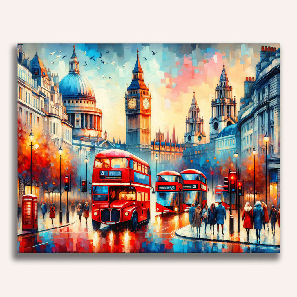 London, landmarks - Paint by Numbers