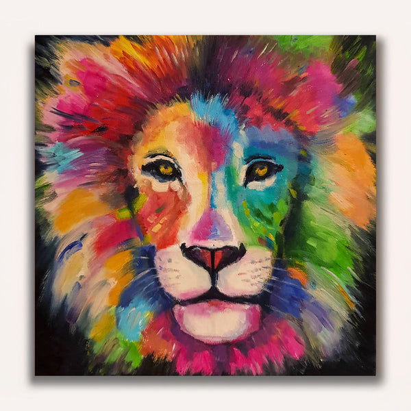 Lion, Lion King - Paint by Numbers