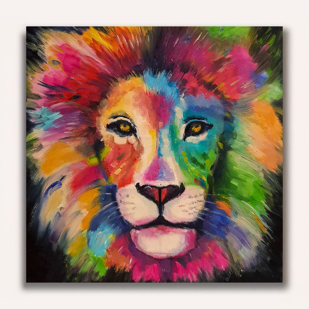 Lion, Lion King - Paint by Numbers