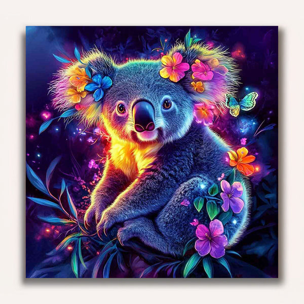 Paint by Numbers - Magical Koala Garden