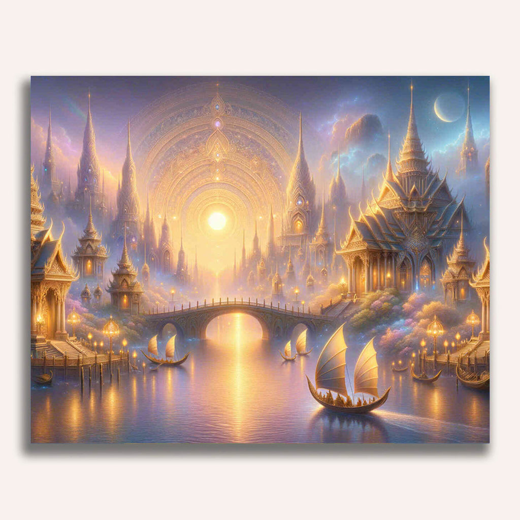 Magic landscape - Paint by Numbers