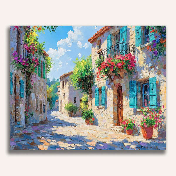 Paint by Numbers - Mediterranean play of colours