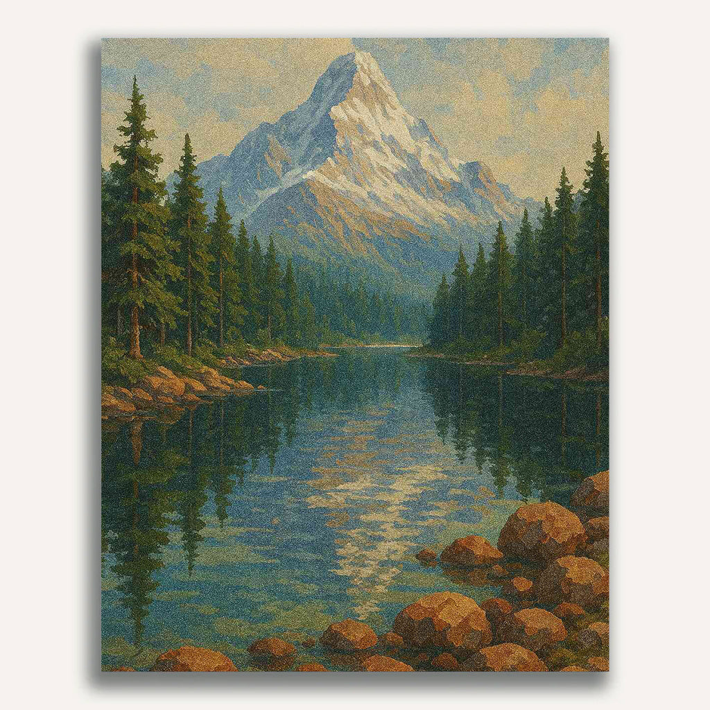 Paint by Numbers - Mirror of Silence