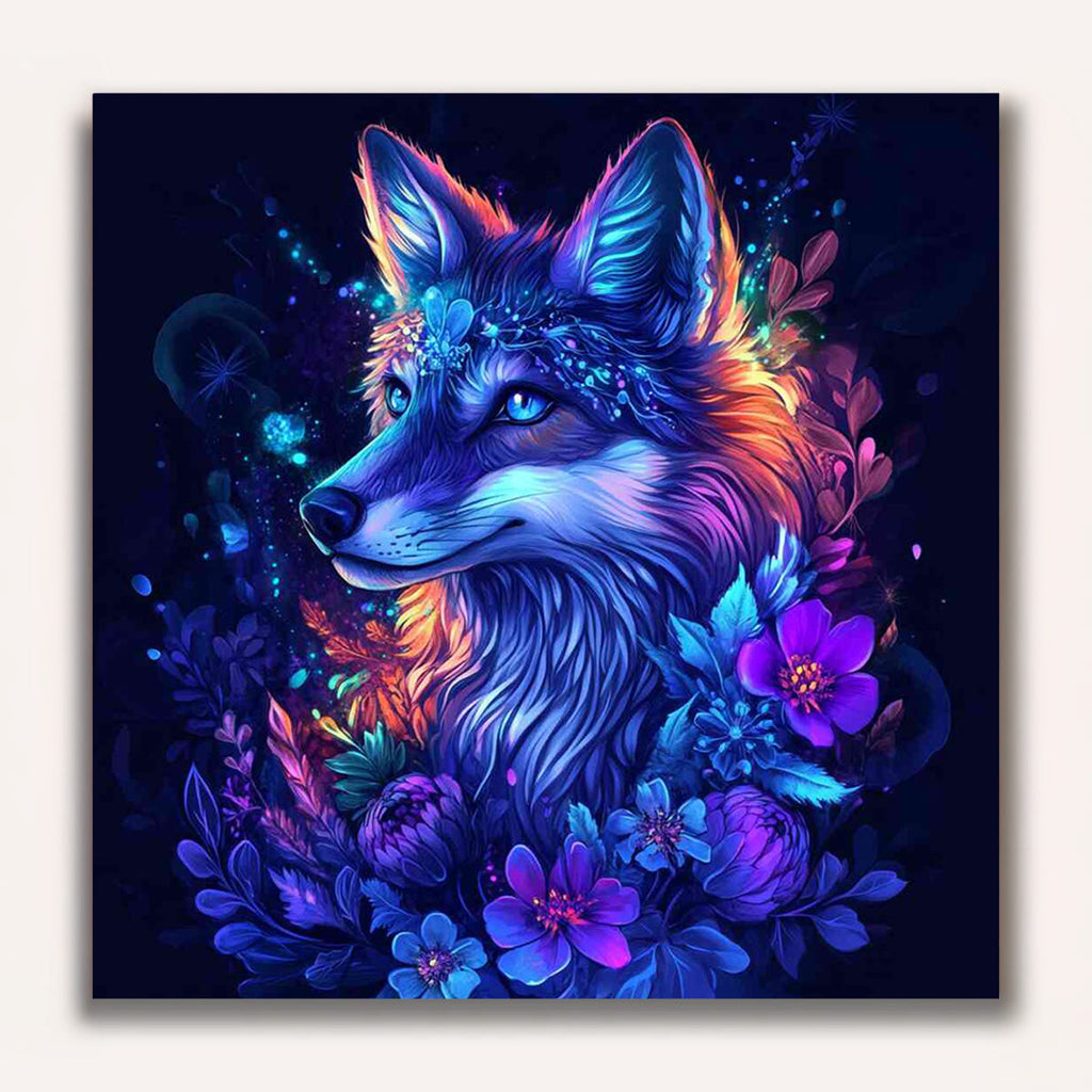 Paint by Numbers - Mystical Guardian of the Night, Fox