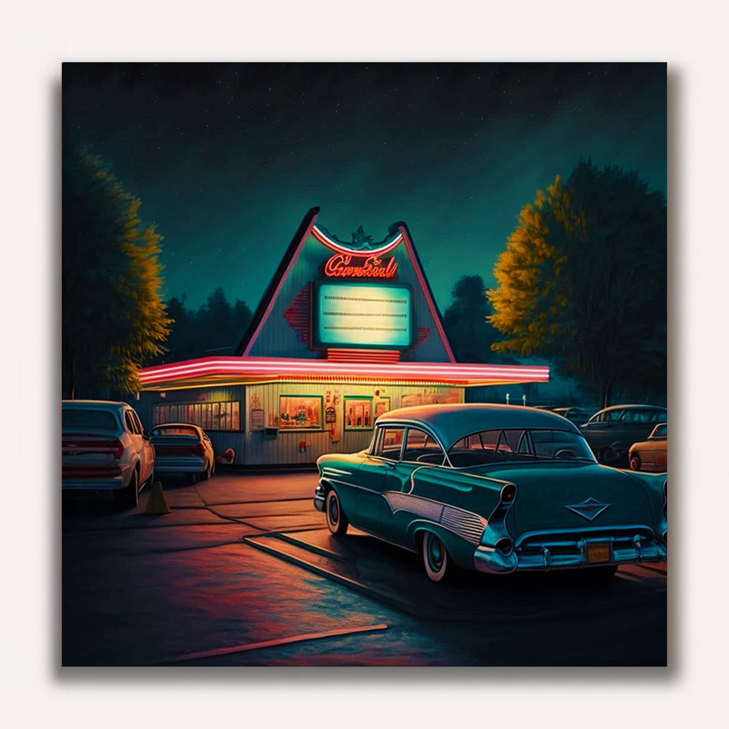 Paint by Numbers - 50s charm and smell of gasoline