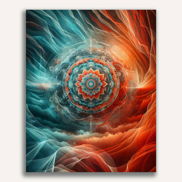 Paint by Numbers - Abstract Mandala