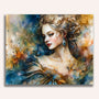 Paint by Numbers - Abstract woman in dress