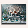 Paint by Numbers - Advent flower arrangement