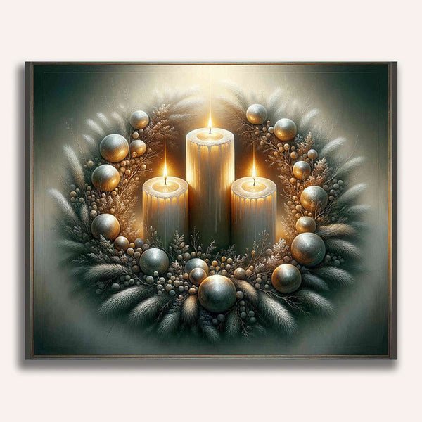 Paint by Numbers - Advent circle