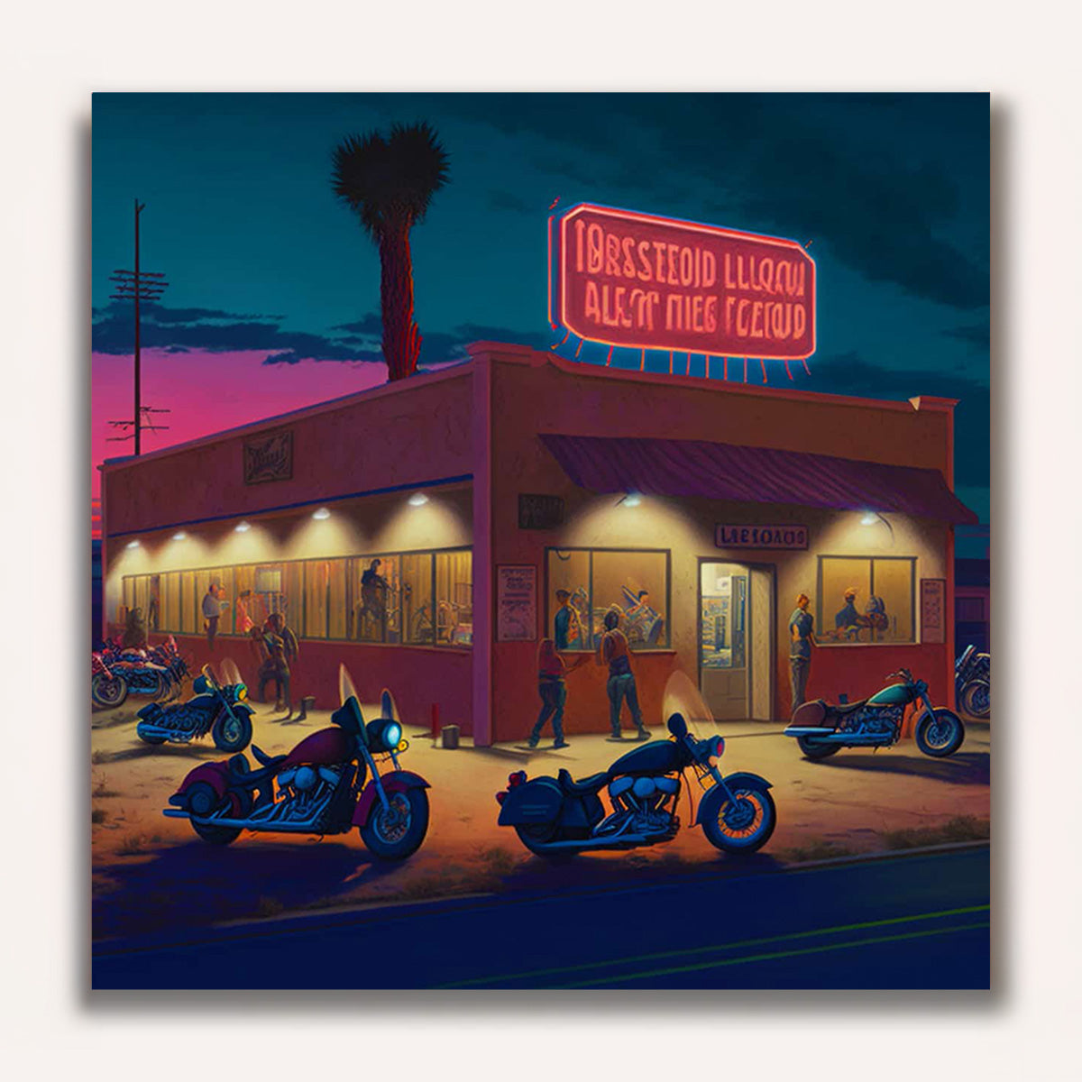 Paint by Numbers - Adventure rider