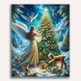 Paint by Numbers - Angel Decorations Christmas Tree
