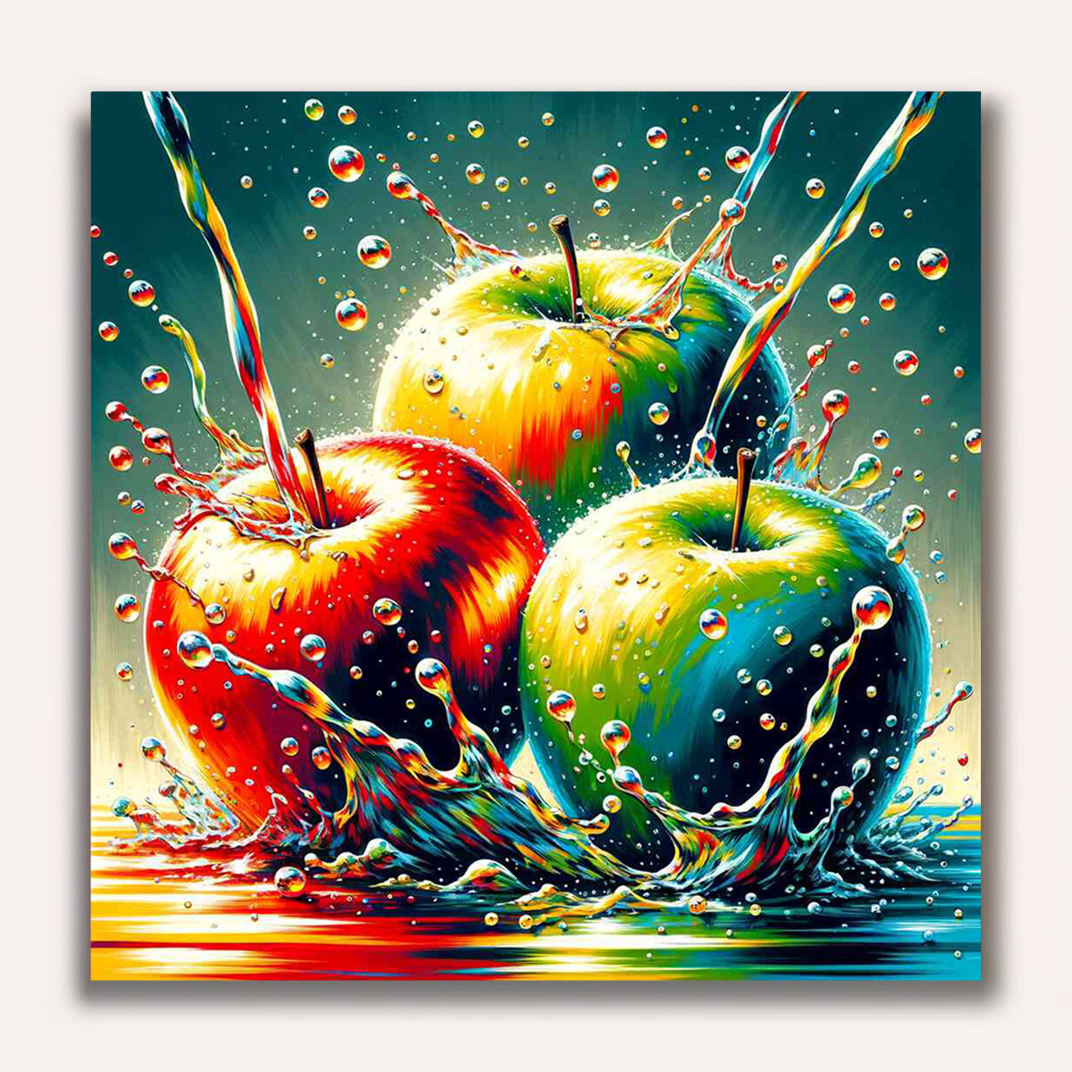 Paint by Numbers - Apple Colors