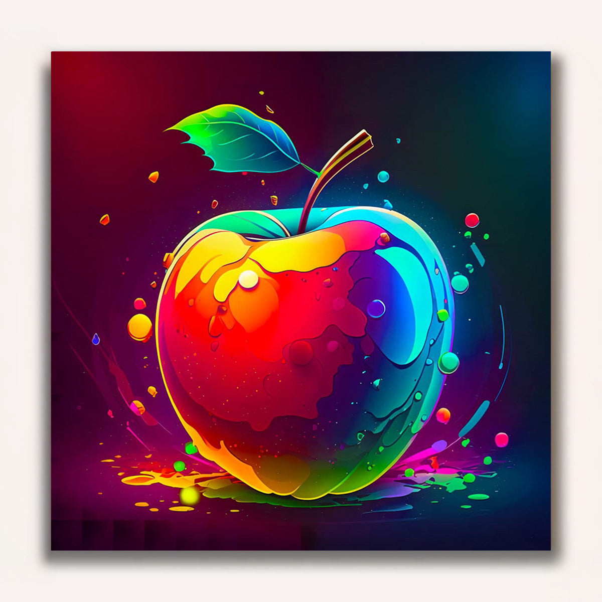 Paint by Numbers - Apple, Splash