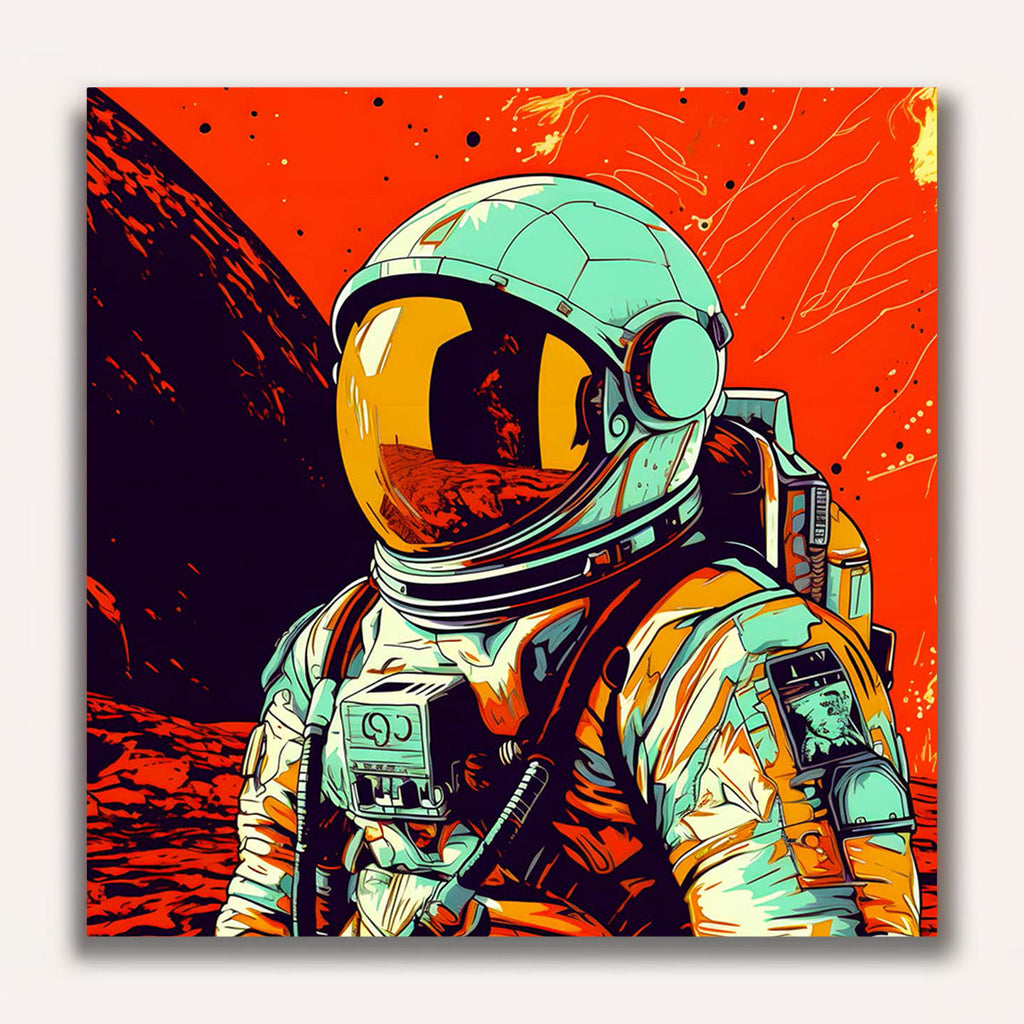 Paint by Numbers - Astronaut