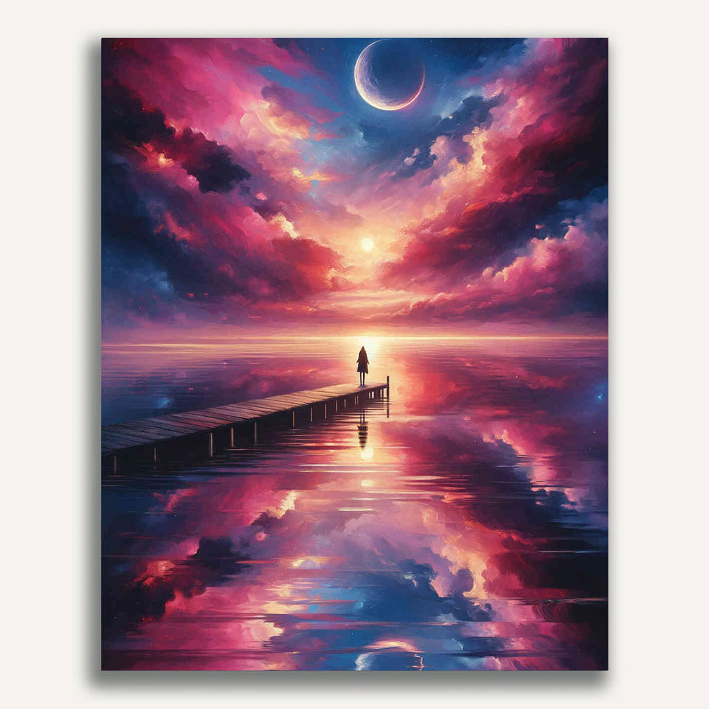 Paint by Numbers - At the End of the Bridge