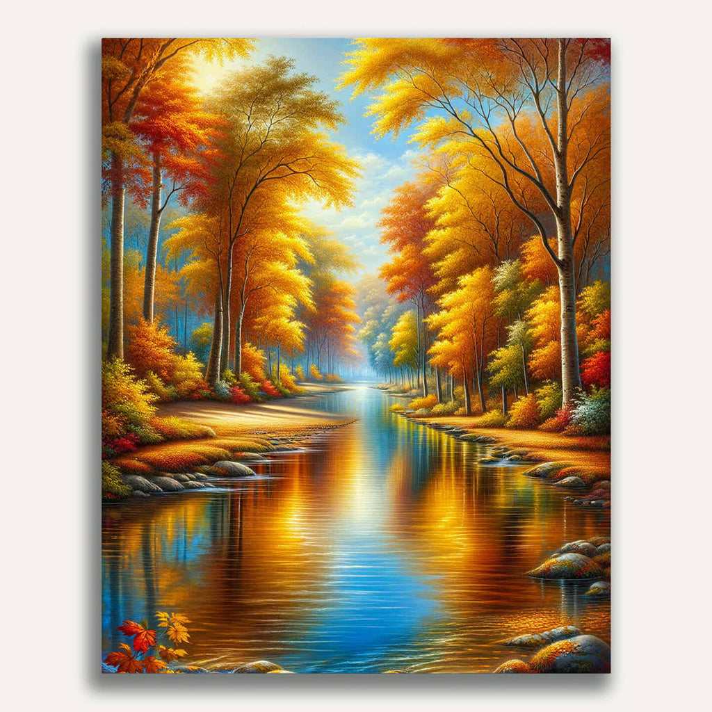 Paint by Numbers - Autumn Flow