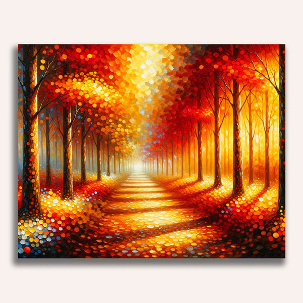 Paint by Numbers - Autumn walk