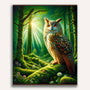 Paint by Numbers - Awakened Owl
