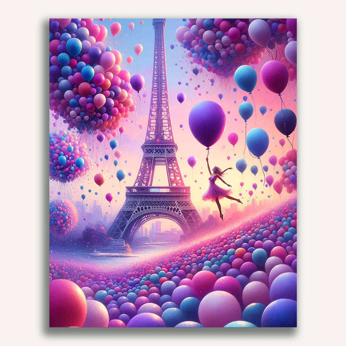 Paint by Numbers - Balloon bouquet