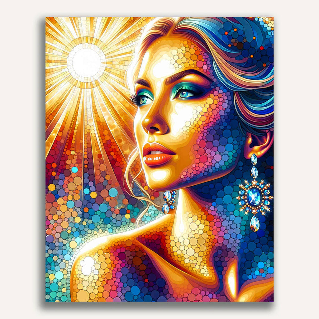 Paint by Numbers - Beauty of the Sun