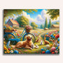 Paint by Numbers - Bicycle and dogs