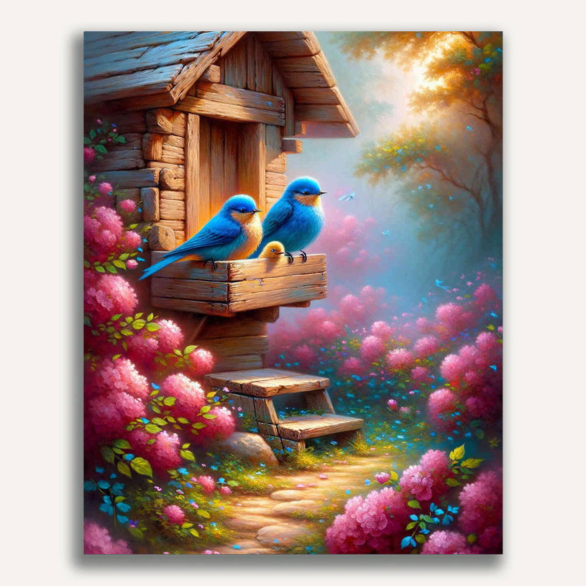 Paint by Numbers - Bird Home