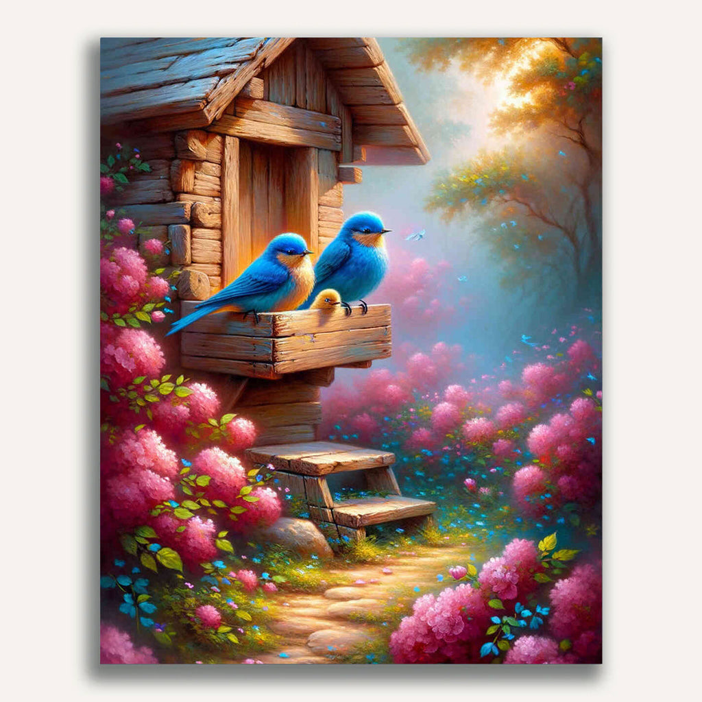 Paint by Numbers - Bird Home