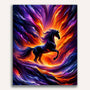 Paint by Numbers - Black Horse