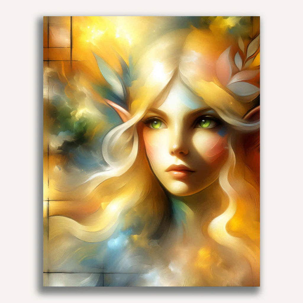Paint by Numbers - Blonde elf
