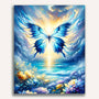Paint by Numbers - Blue Butterfly Long Wing