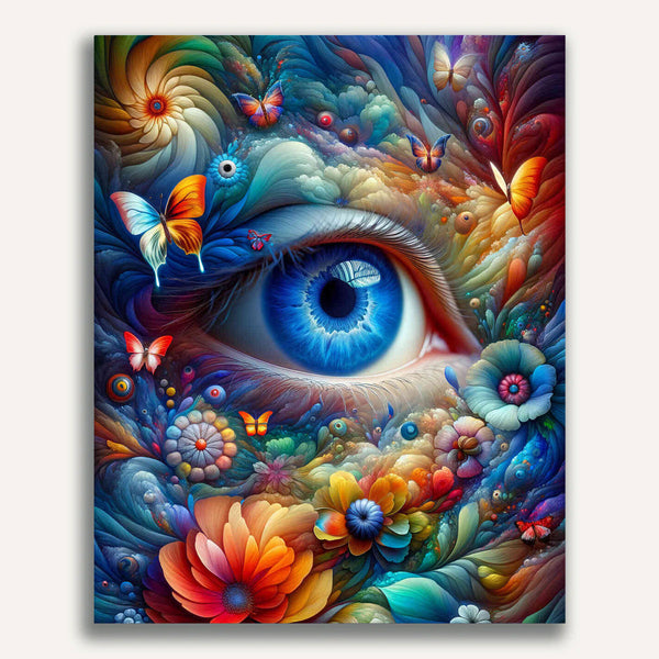 Paint by Numbers - Blue Eye