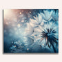 Paint by Numbers - Blue Ice Crystal Dandelion
