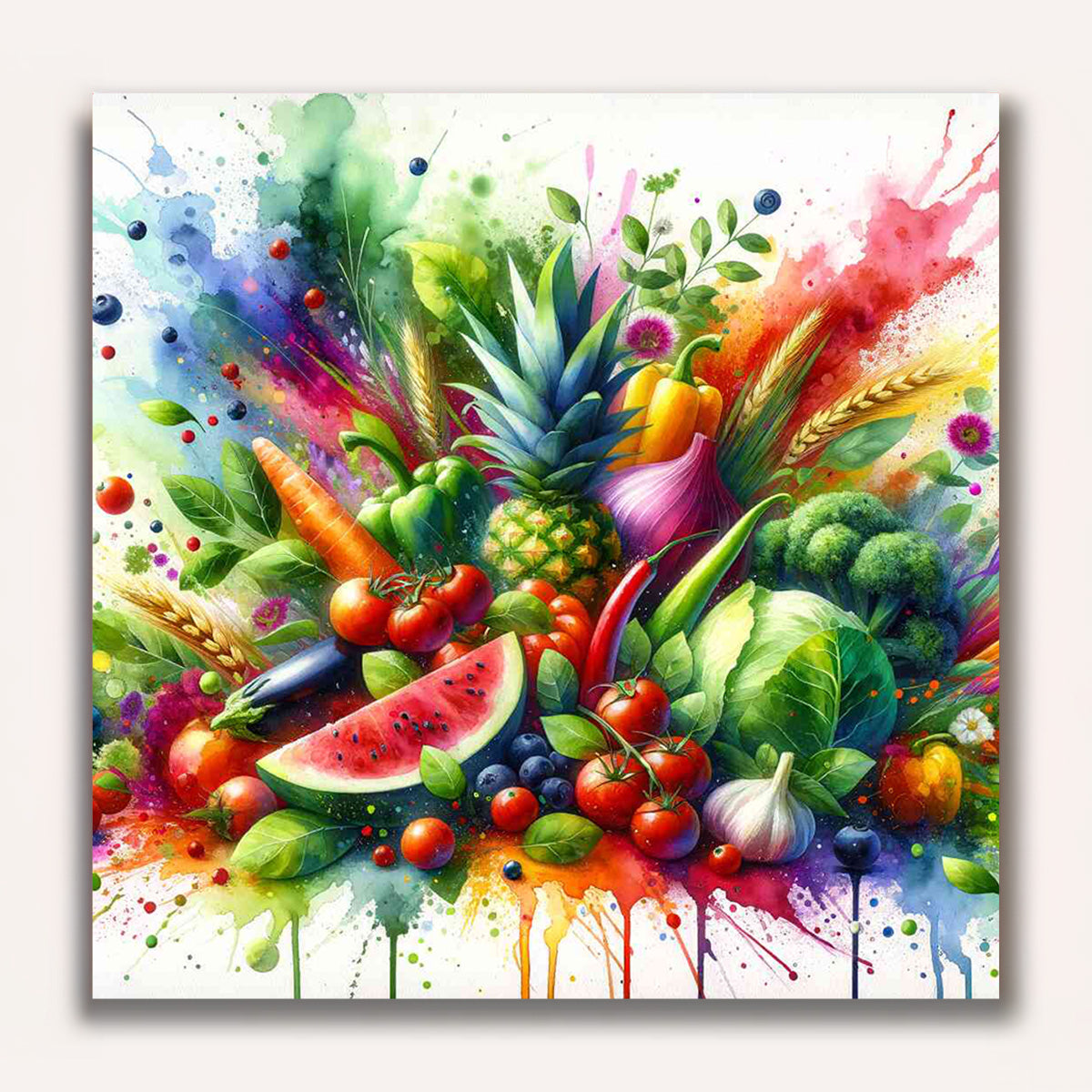 Paint by Numbers - Bon Apetit