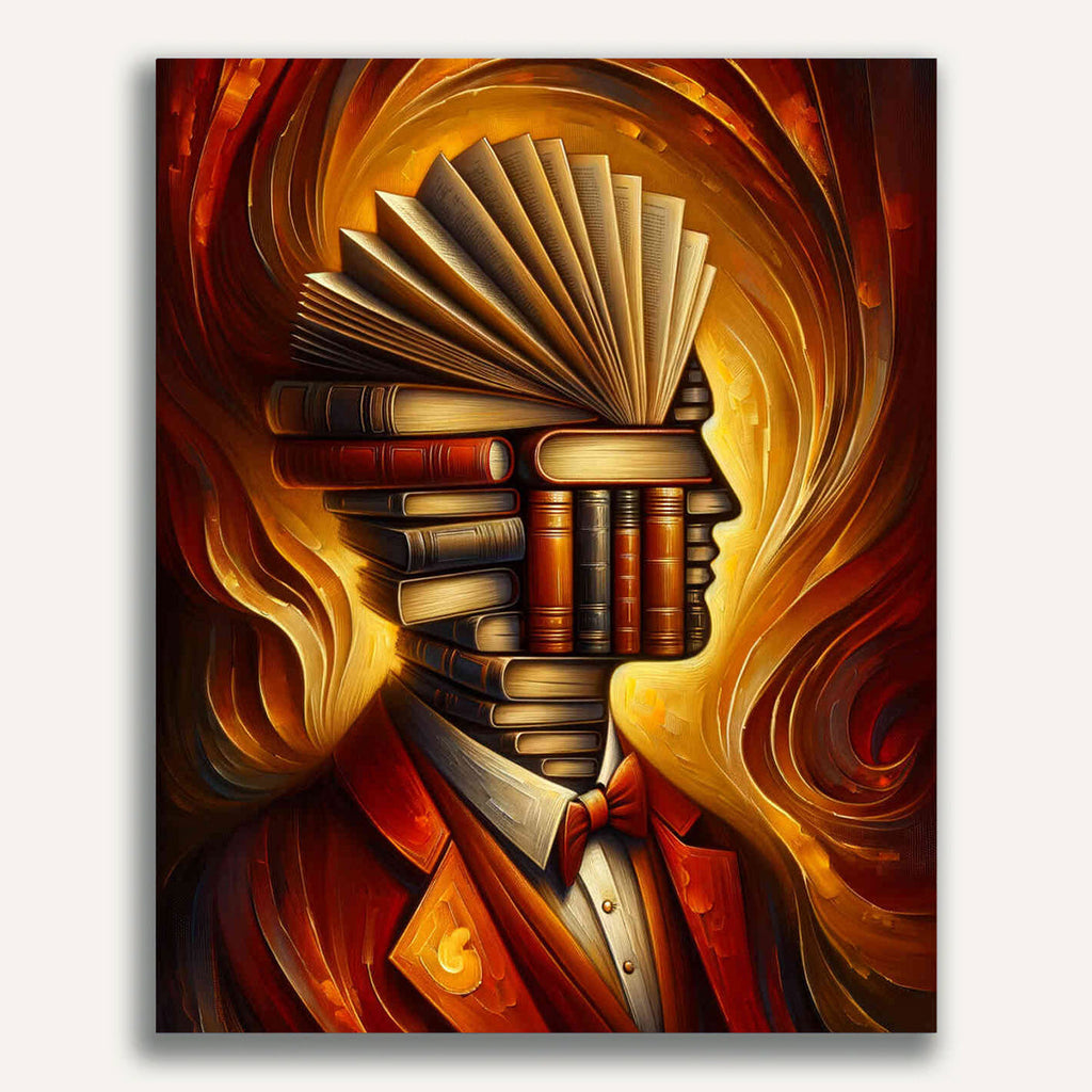 Paint by Numbers - Book Man