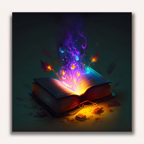 Paint by Numbers - Book with purple secret