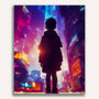 Paint by Numbers - Boy looks at city