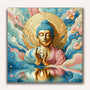 Paint by Numbers - Buddha head and statue