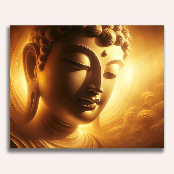Paint by Numbers - Buddha with Light Card
