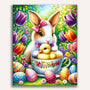 Paint by Numbers - Bunny with Grinding Cup