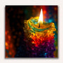 Paint by Numbers - Burning candle