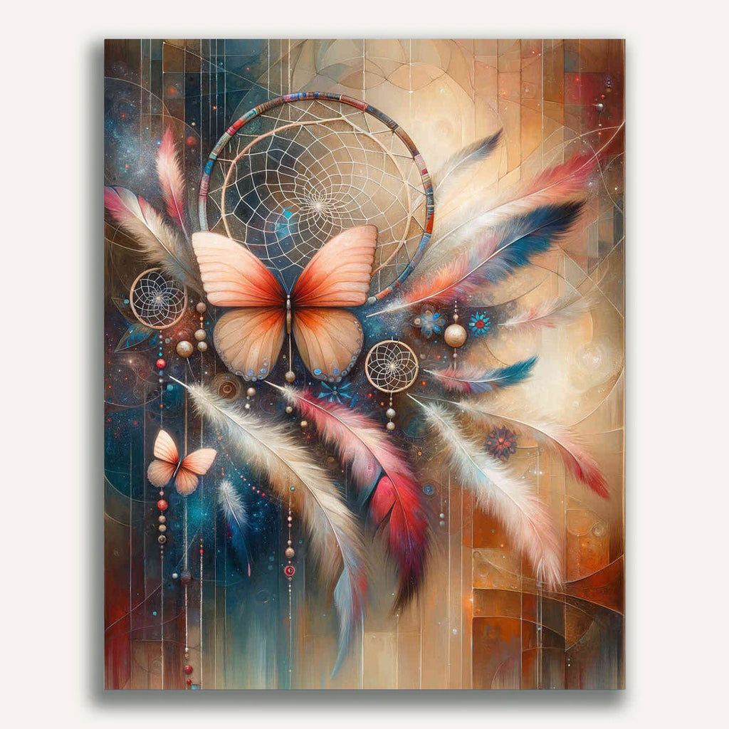 Paint by Numbers - Butterflies and Dreams