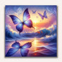 Paint by Numbers - Butterflies by the sea