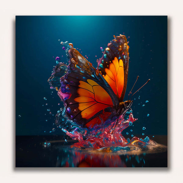 Paint by Numbers - Butterfly bathes