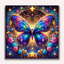 Paint by Numbers - Butterfly Cartoon